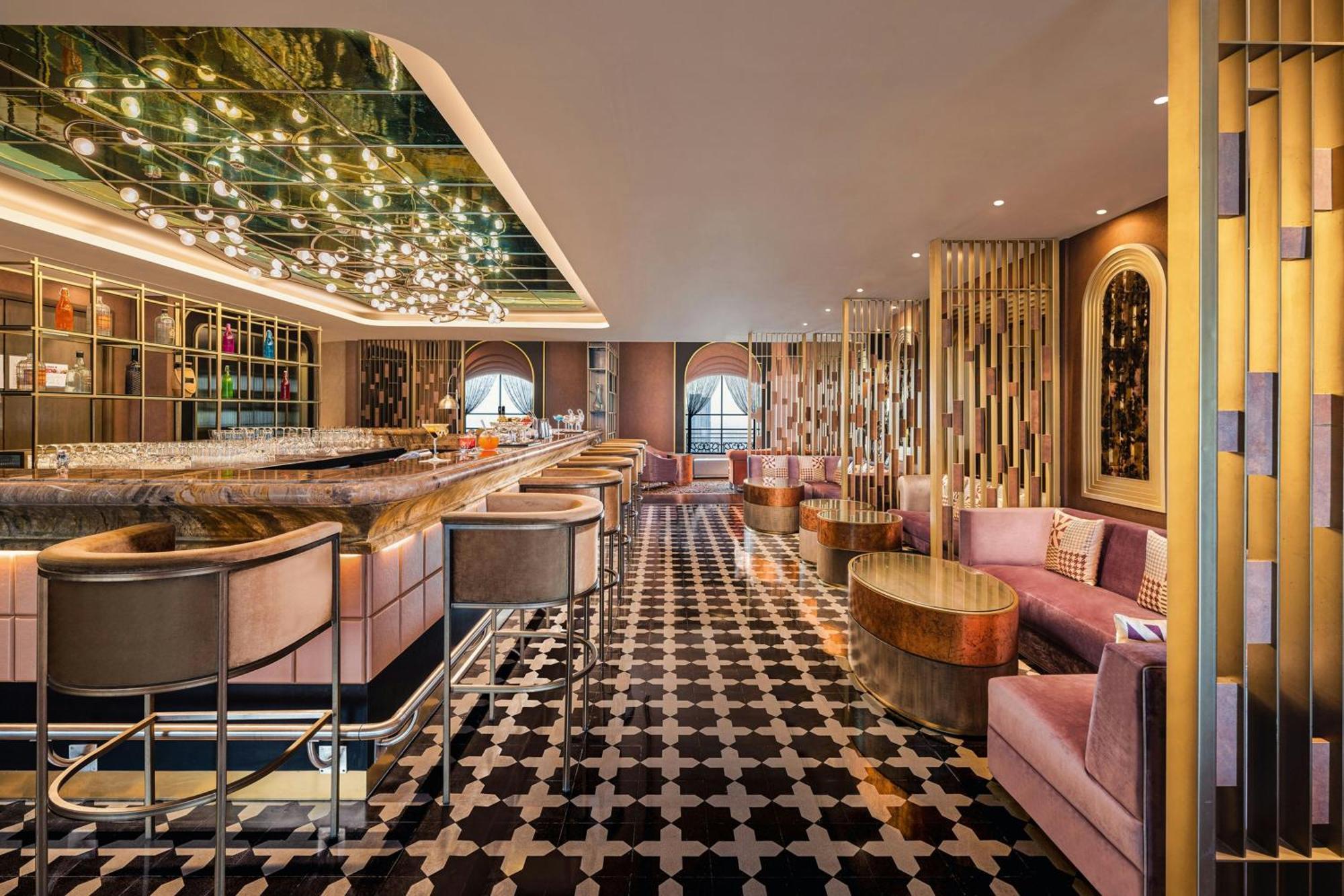 Itc Royal Bengal, A Luxury Collection Hotel, כלכותה מראה חיצוני תמונה The interior of the bar