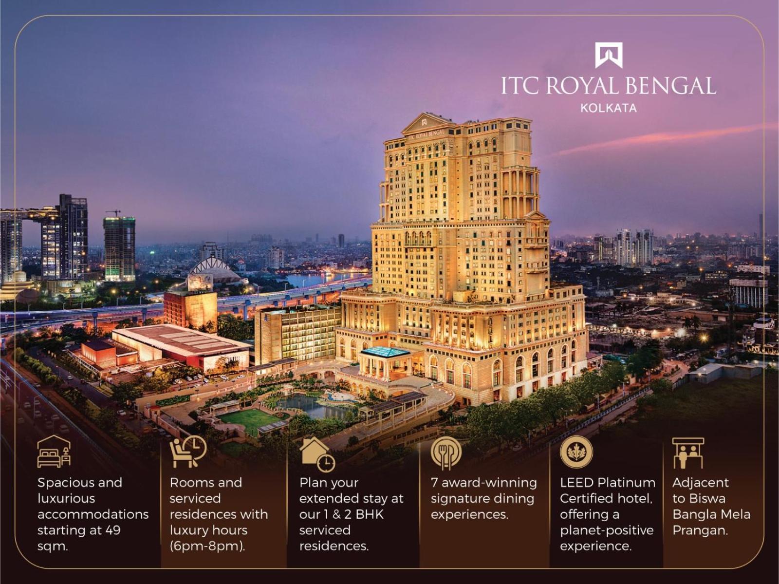 Itc Royal Bengal, A Luxury Collection Hotel, כלכותה מראה חיצוני תמונה